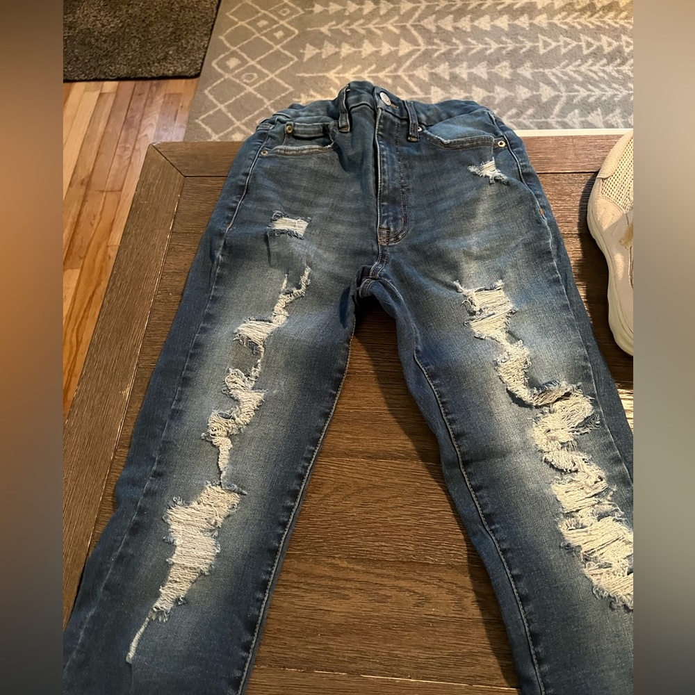 High rise curvy jegging